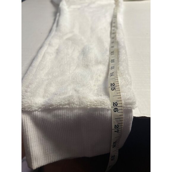 Derek heart Hooded Polar Bear women L Fair Isle Jumpsuit - White& navy winter - Picture 14 of 14